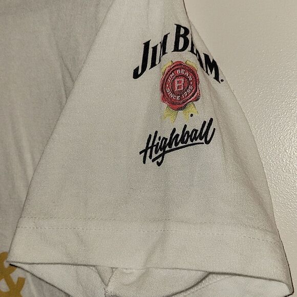 Jim Beam Highball  Tee Sz Small white - Picture 4 of 6